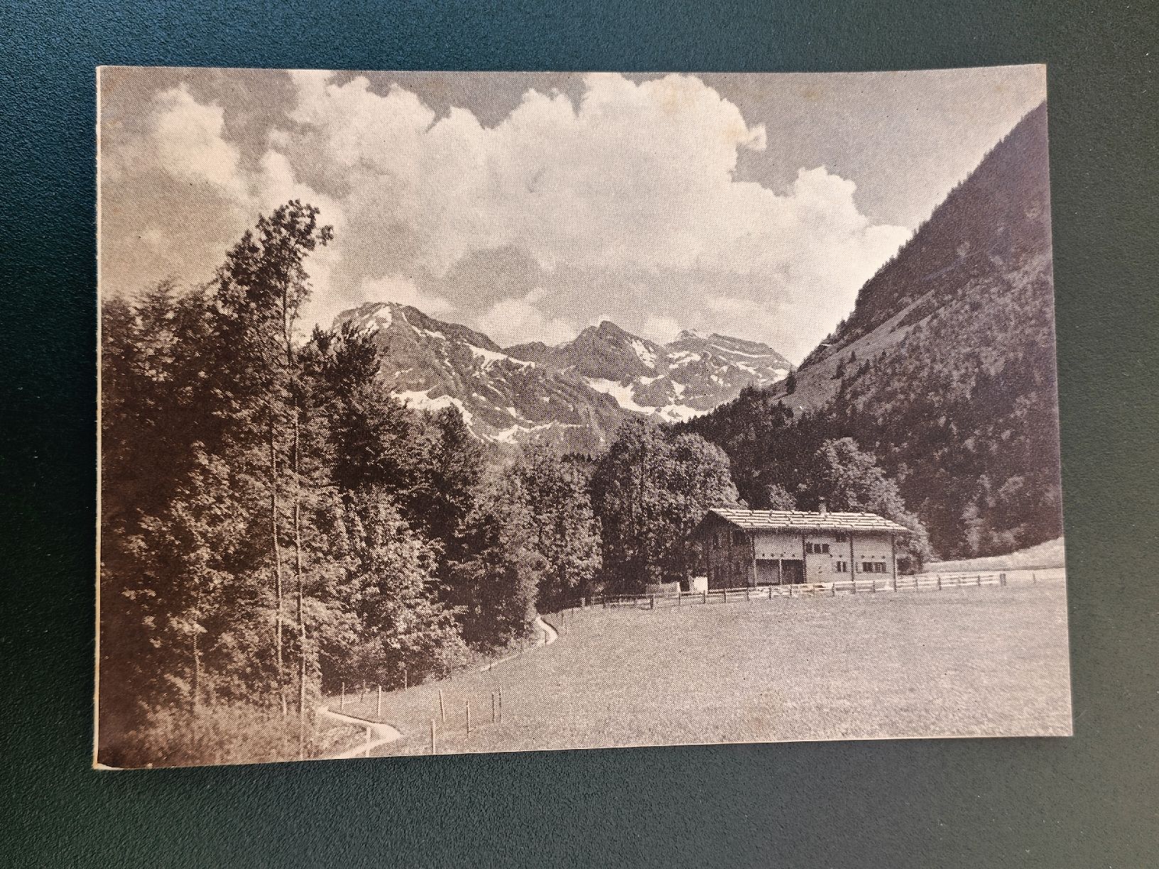 Dokumente: Alter Prospekt / Haus im Flüeli - Ranft ca. 1940 – Gebraucht aus Brugg AG von Ente015