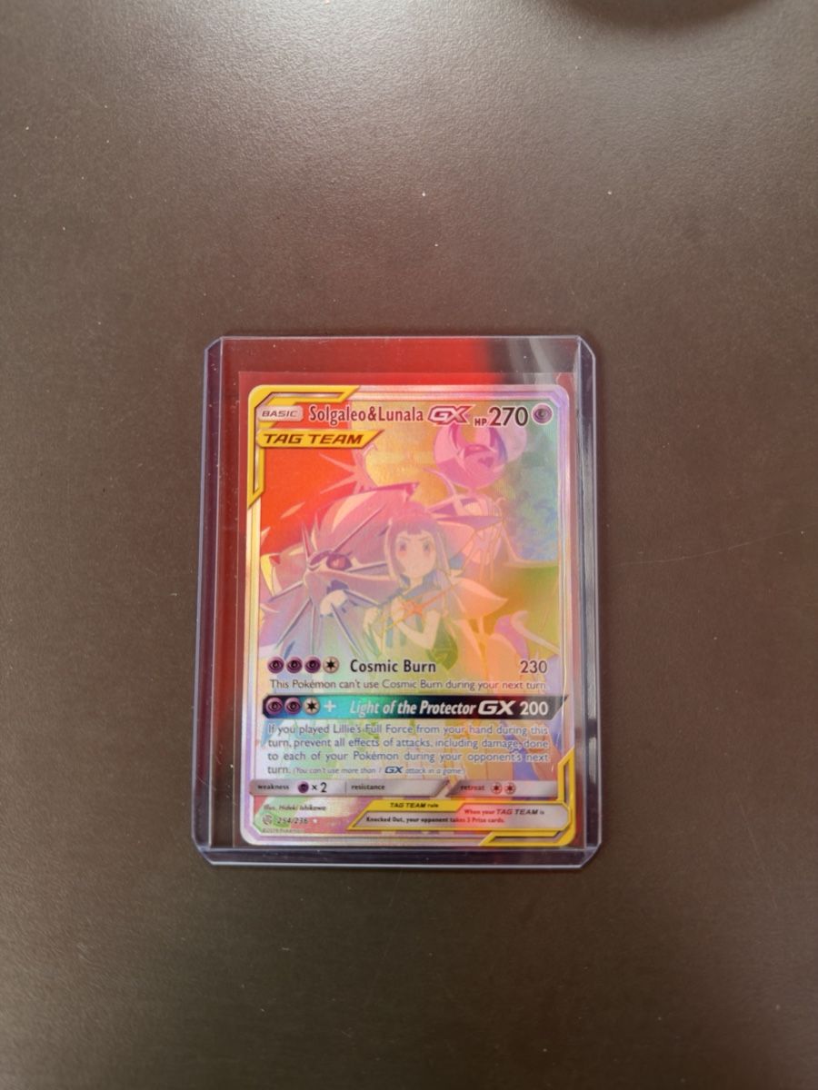 Pokémon Carte collezionabili: Solgaleo & Lunala - Good - 254/236 - Tag Team – Usato da Châtel-St-Denis venduto da Astral.Collection
