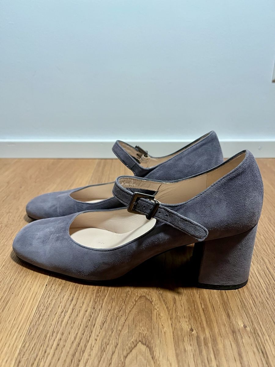 Scarpe da donna: Peter Kaiser Sandale in grauem Wildleder – Nuovo (secondo la descrizione) da Baden venduto da ale_ys5b 1