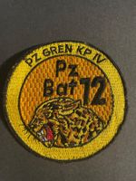 Badge PZ GREN KP IV   Pz Bat 12