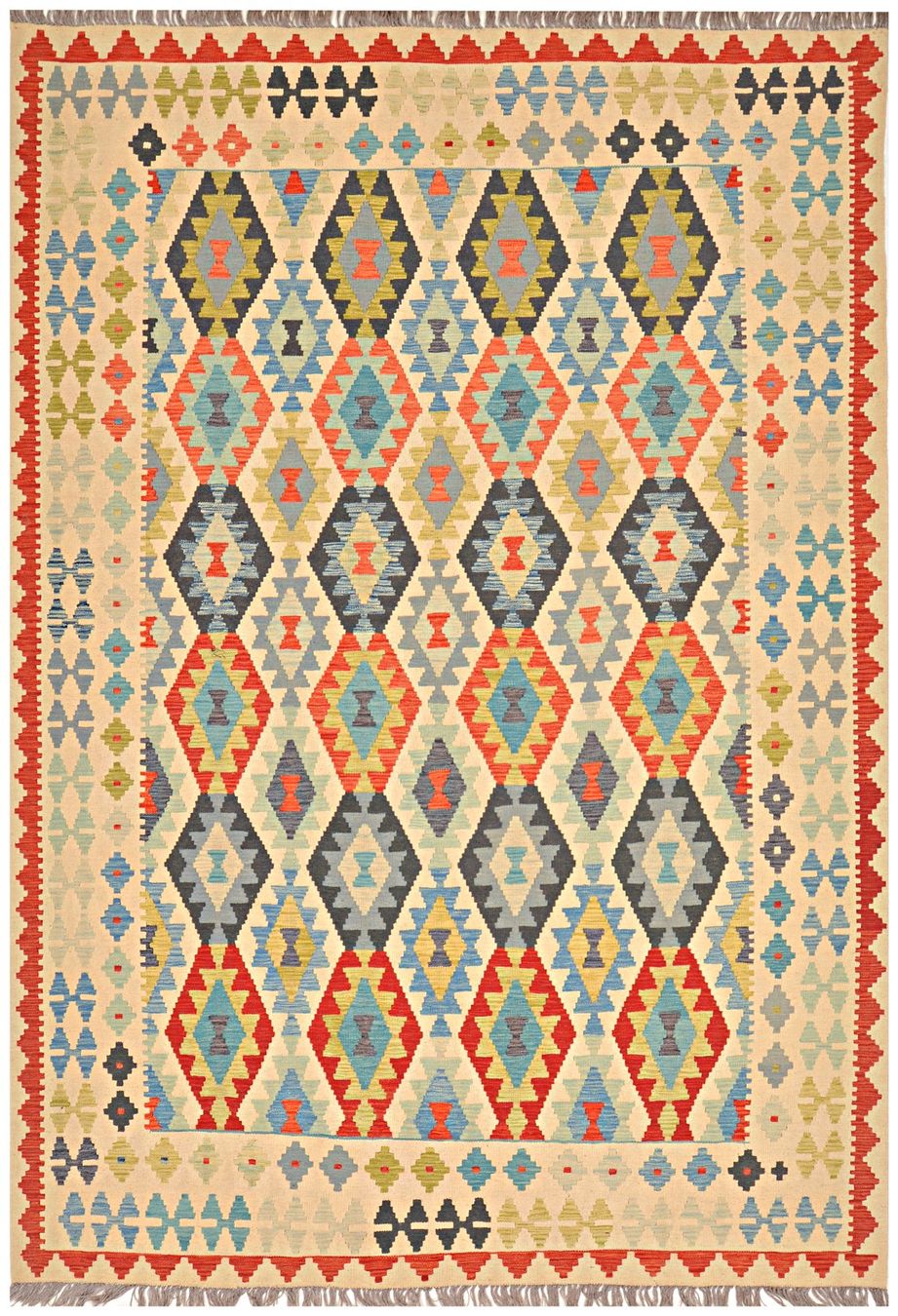 Kelim Tappeti: Oriente Kelim Teppich 200x300 cm – Nuovo e nell'imballaggio originale da Lahore venduto da Fairways79 6