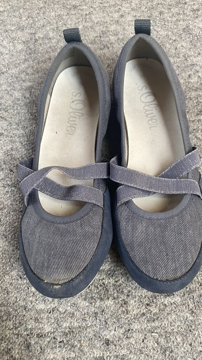S.Oliver Scarpe da donna: s.Oliver Sommerschuhe, dunkelblau, Grösse 39 – Usato da Wila venduto da anr_7hd7 2
