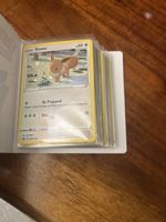 Mini Binder mit Pokémon Karten promos und holos