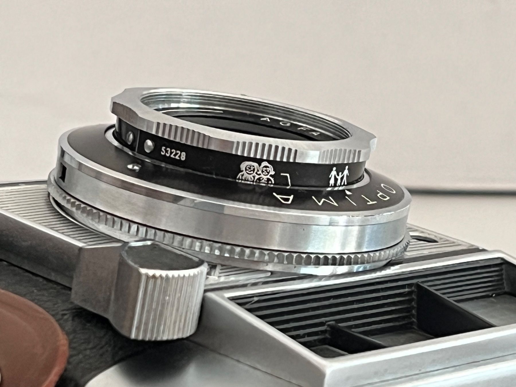 Agfa Fotocamera: Agfa Optima Compur - "Max und Moritz" von ca 1959 – Difettoso da Zollikofen venduto da pico27 2
