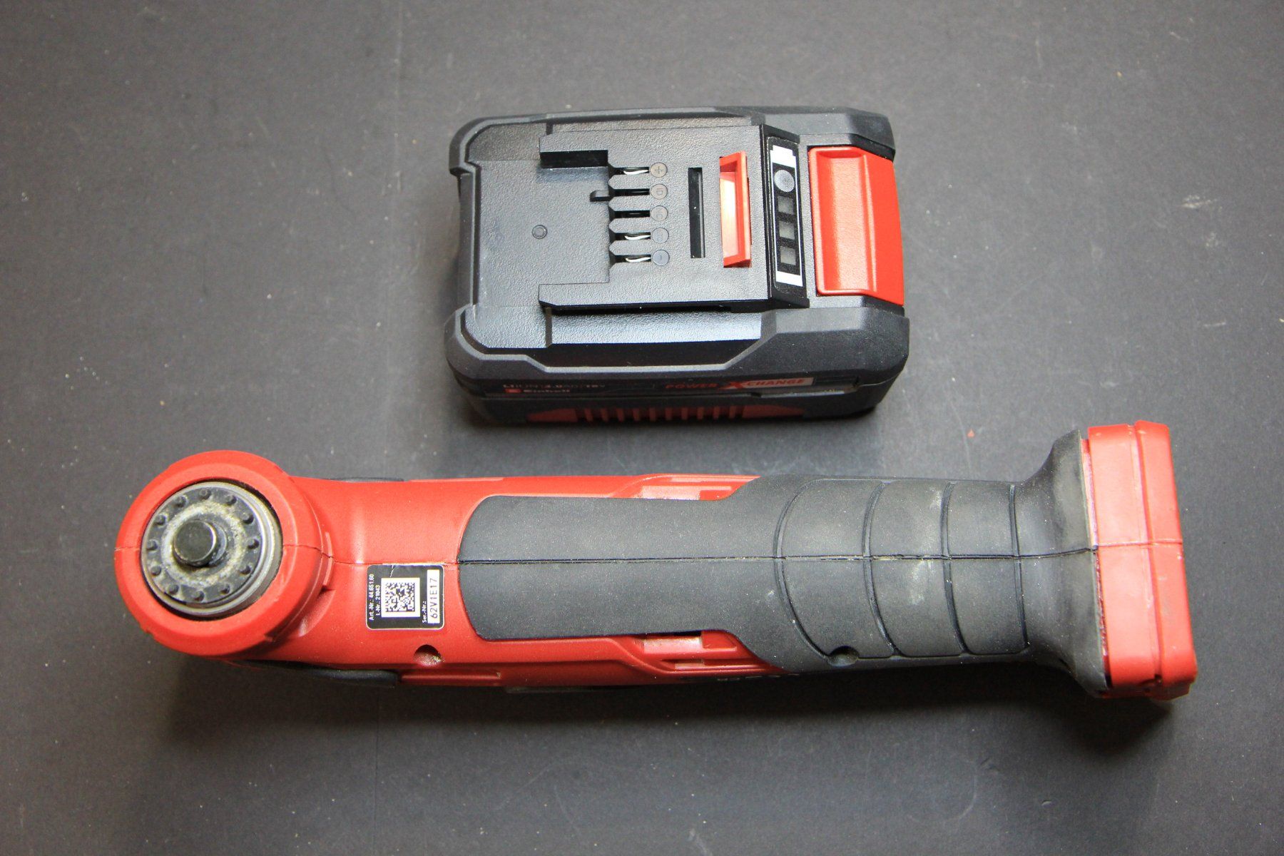 Einhell Tutti gli attrezzi: Einhell VARRITO Multitool 18V, inkl. 3Ah Akku und Ladegerät – Usato da Hölstein venduto da Kraftpaket 5