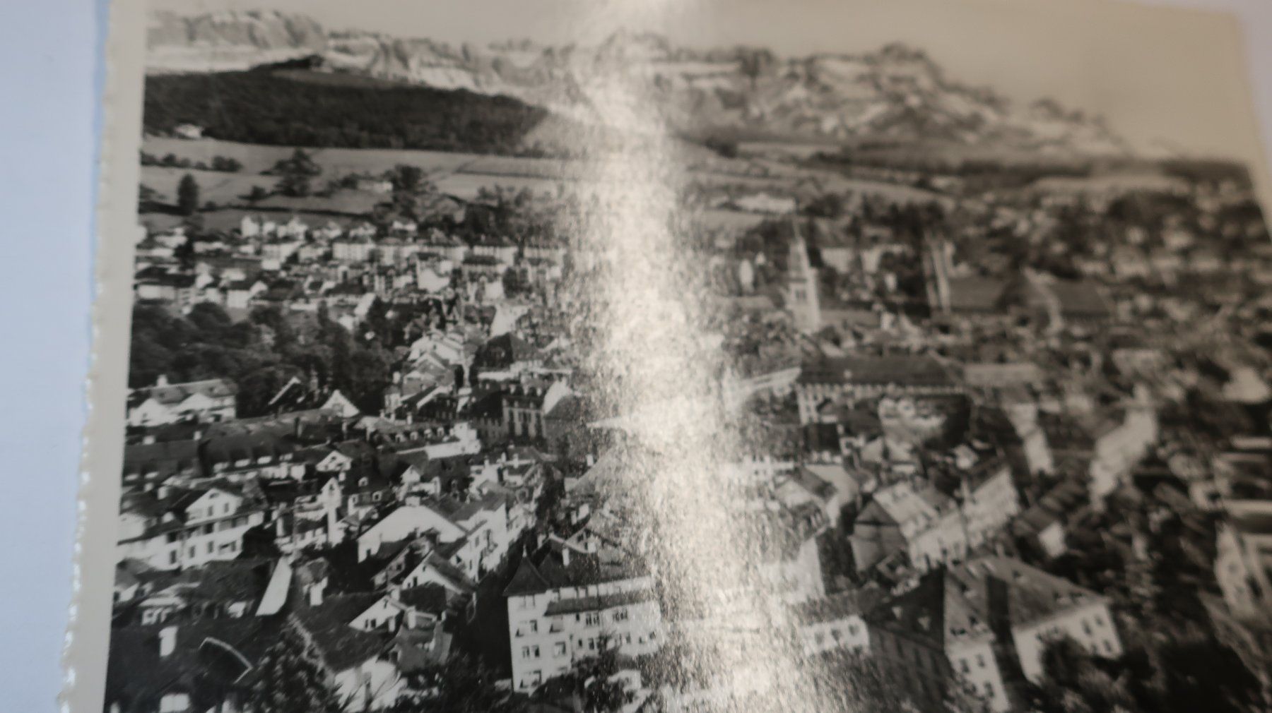 Cartoline postali: St. Gallen mit Säntis 1950 – Usato da Cormoret venduto da Pascalll2001 2