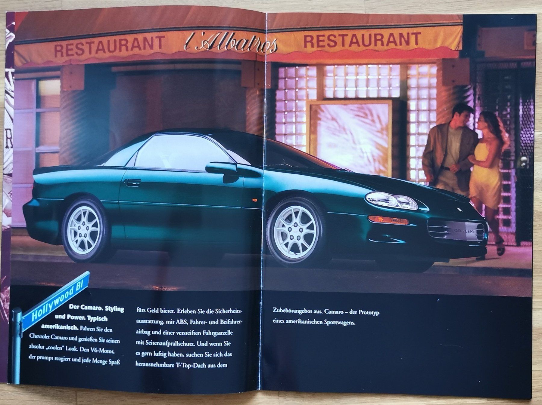 Chevrolet Documenti: CAMARO CHEVROLET GM 2002 – Usato da huenenberg venduto da Suizofelize 7