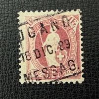 Stehende Helvetia 1882, Nr. 71A, gestempelt