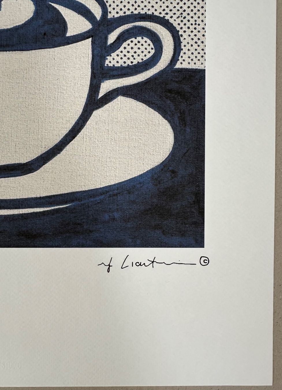 Poster & Bilder: Roy Lichtenstein: Coffee Time 41/150 – Neu (gemäss Beschreibung) aus Meilen von Smgdesign 2