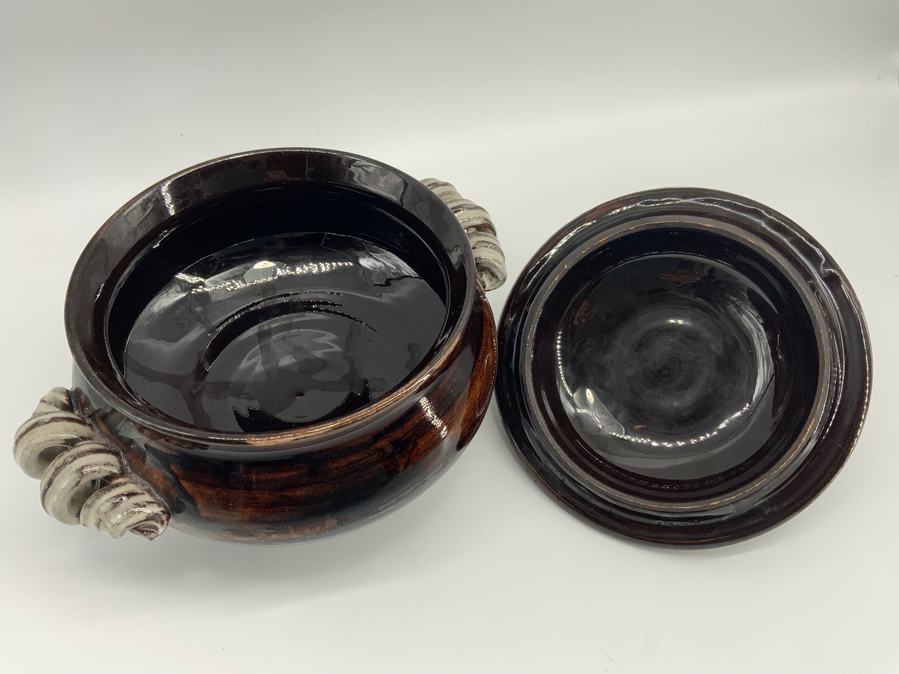Linck Ciotole: Deckelschale von Jakob Gelzer – Usato da Erlach venduto da silvia3235 6