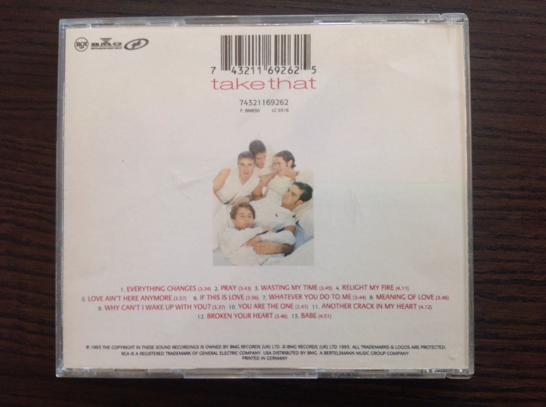 CDs: Take That - Everything Changes – D'occasion à Aigle par St_anger 1