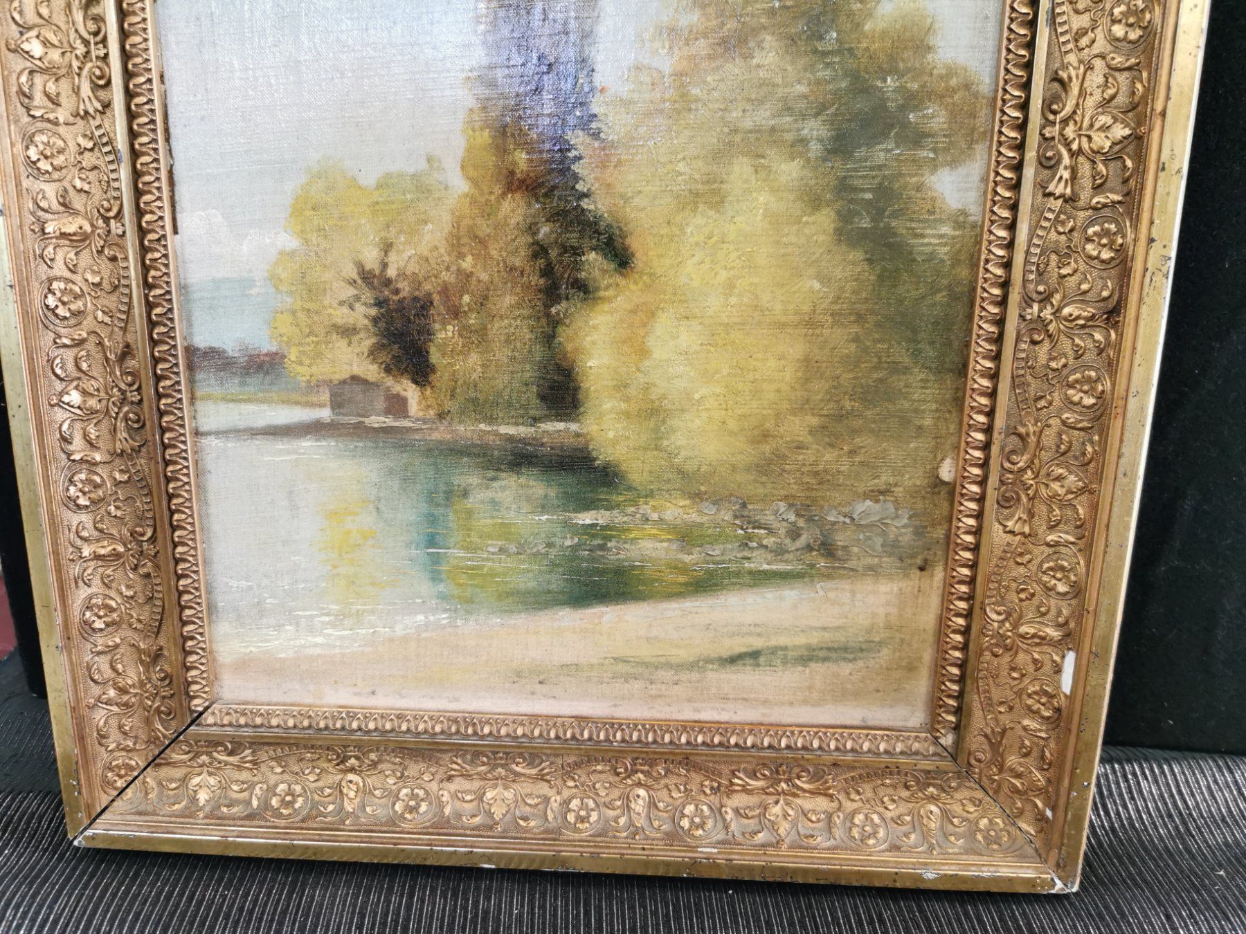 Gemälde: Huile sur panneau ancienne – Gebraucht aus Genève von Qanil77 3