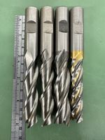 4x HSS End Mills, Schaftfräser.