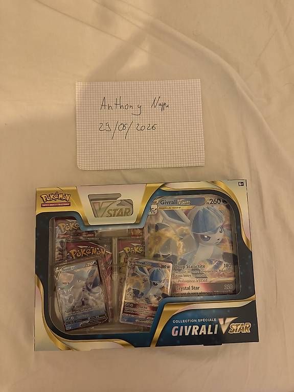 Carte collezionabili: Boîte Pokémon Givrali Vstar – Usato da Lausanne venduto da ant_g7zb