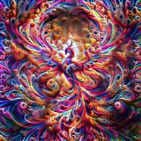 Wandtuch - Phoenix - UV Aktiv