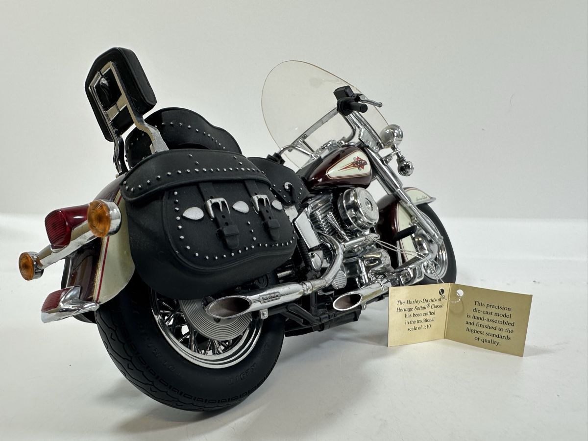Franklin Mint Kit di modellismo & Modellini statici: Harley Davidson Heritage Softtail 1:10, FRANKLIN MINT – Usato da Zofingen venduto da rf9_x2xt 8