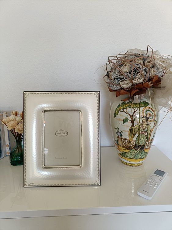 ACHAVINM Bilderrahmen Silber, 12,7 X 17,8 Cm – Mit Echtglas, Samtrückseite & Geschenkverpackung, Für Tisch Oder Wand