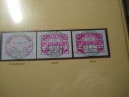 Abart Automatenmarken 1979, o, stark verschmierter Druck