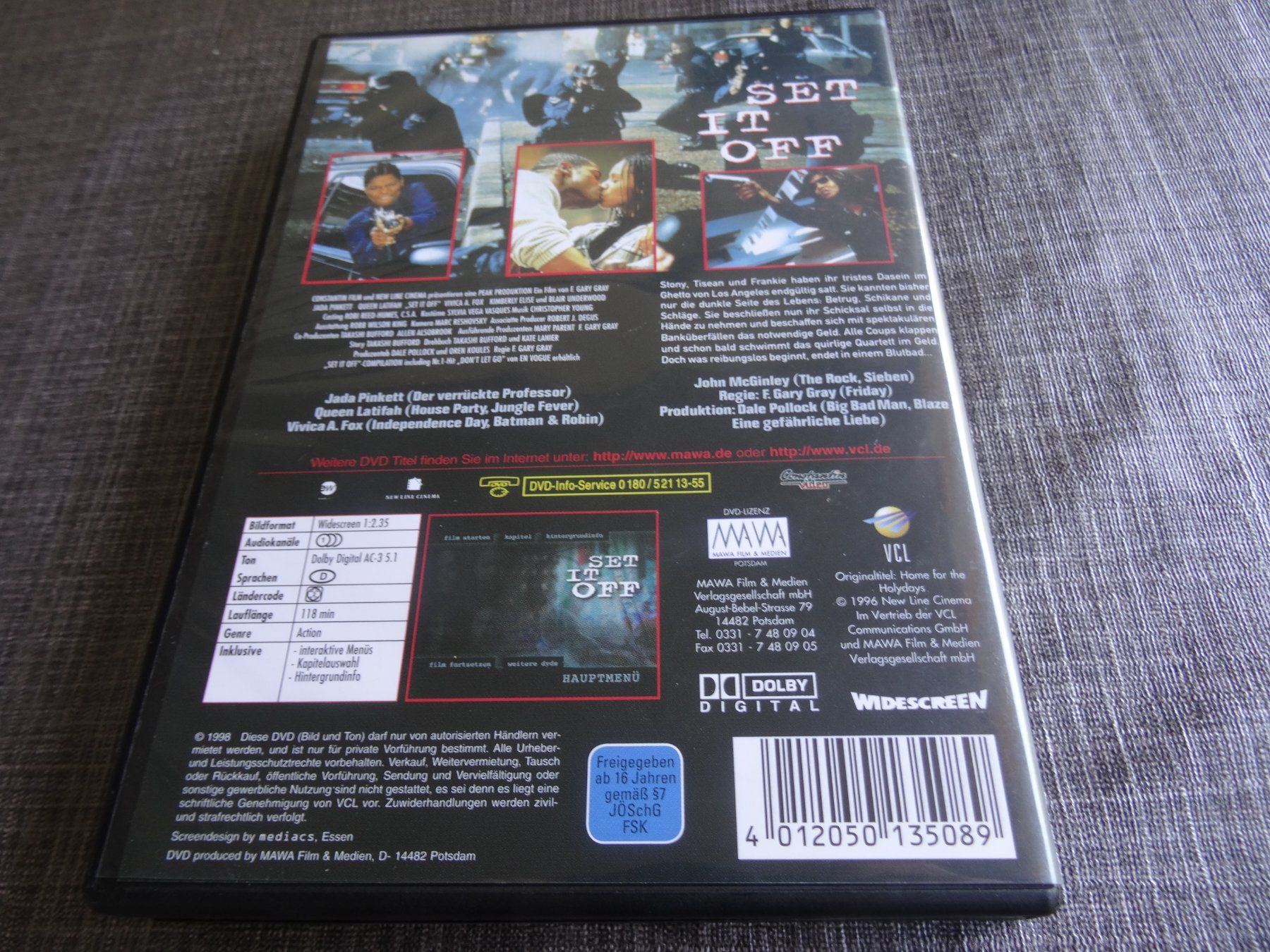 Alle DVDs: DVD Set It Off – Gebraucht aus Olten von Disc-Verkauf 2