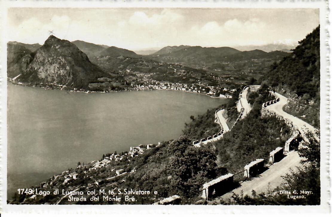 Cartoline postali: Lago di Lugano  1942 – Usato da Hochdorf venduto da Ziegel-16