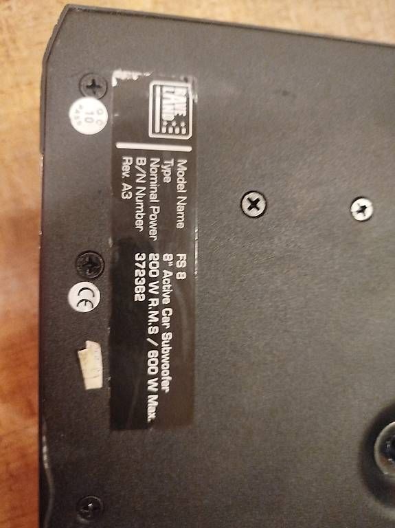 Lautsprecher: underseat subwoofer – Gebraucht aus reichenburg von inf_lb2p 1