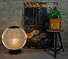 Holophane Bodenleuchte, Lampe, Bodenlampe, Tischlampe