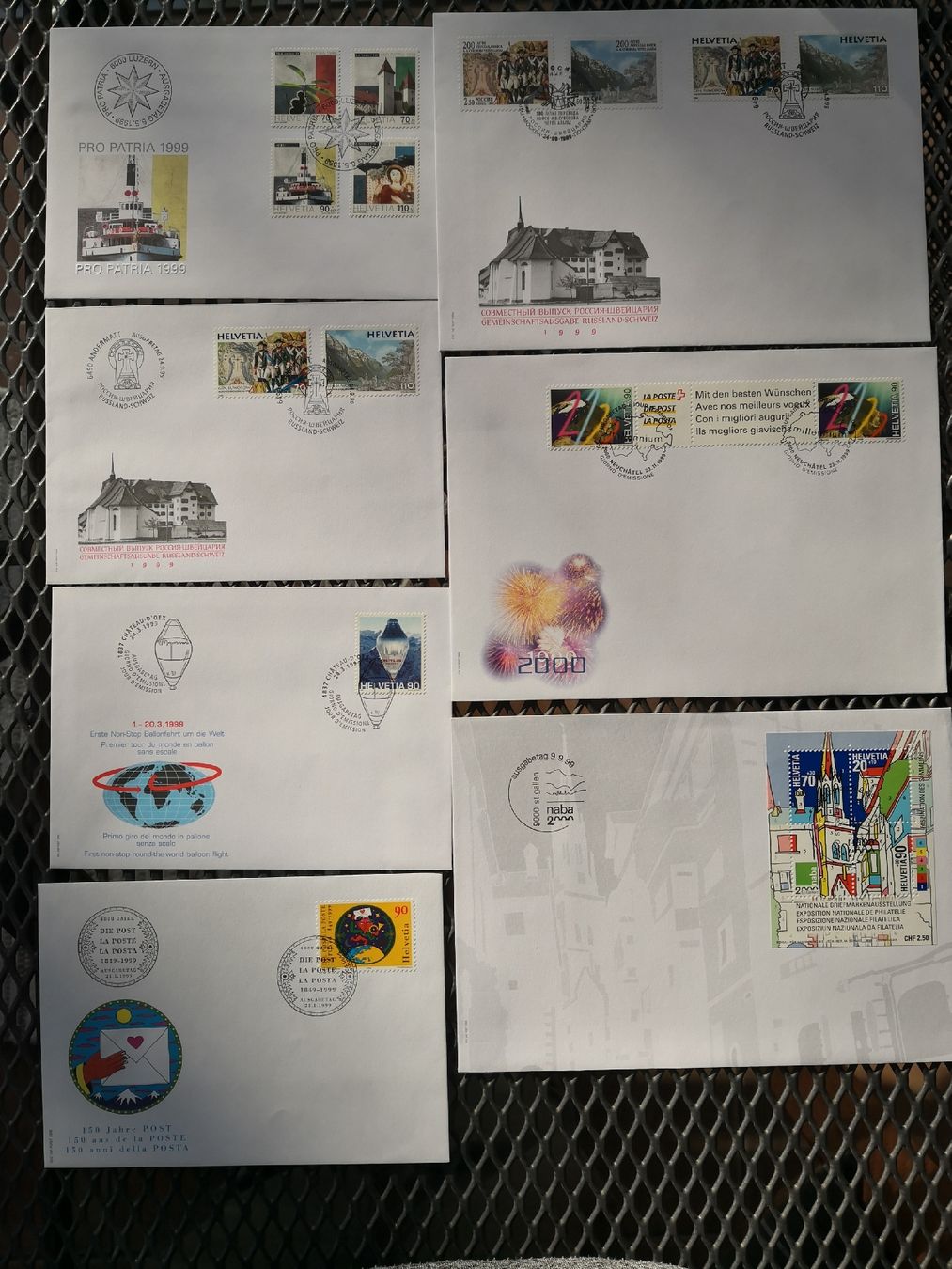 Alle Briefmarken: 1999 FDC – Neu (gemäss Beschreibung) aus Berikon von Truk56 2