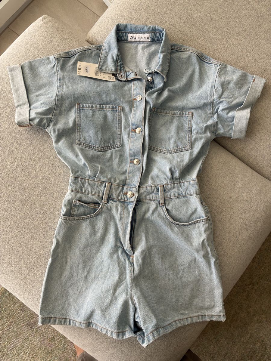 Zara Jumpsuits: Jeans Jumpsuit Zara Gr M – Neuf avec emballage d'origine à Rifferswil par nahug