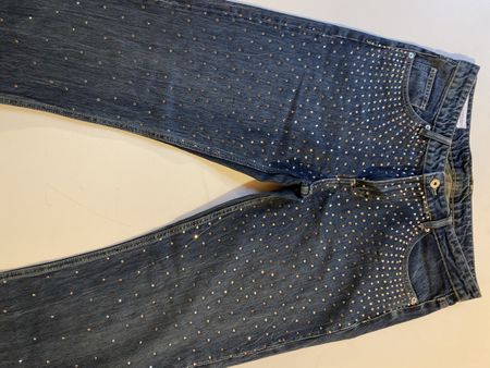 Zara woman jeans with crystals