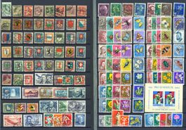 PJ Sammlung bis 1981 + Blocks auf 4 Seiten(PJ760)