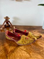 ⭐️ Antike Orient/Aladin Schuhe goldbestickt Gr 36 aus Ägypte