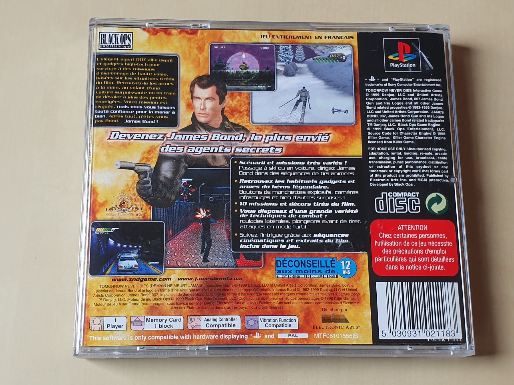 Sony Spiele: 007 Demain ne meurt jamais – Gebraucht aus Stansstad von collectorsshop 1