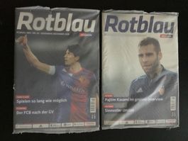 Rotblau Magazine Neu 4Stk. Original Verpackt