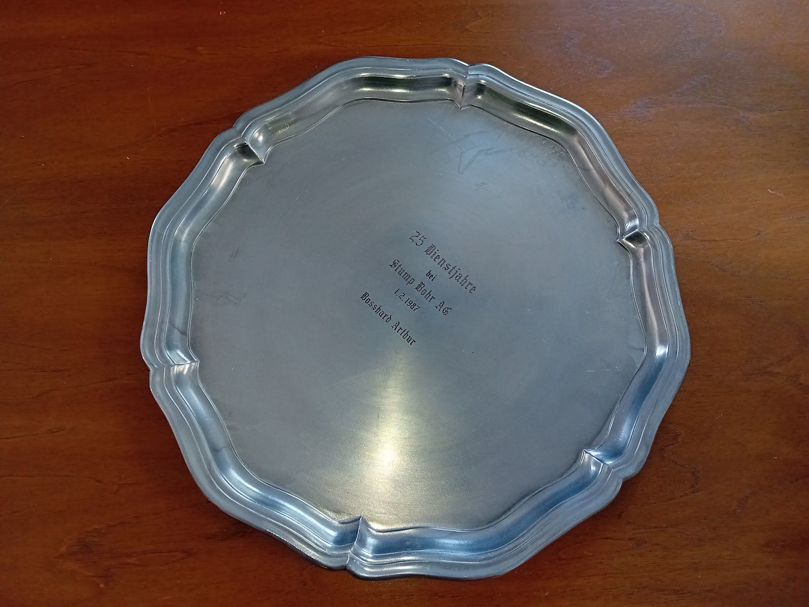 Caraffe: Zinn Krug imt 6 Bechern – Usato da Wolfhausen venduto da cmos101 5
