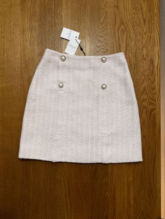 CLAUDIE PIERLOT Rock Tweed ideal im Herbst & Winter Minirock