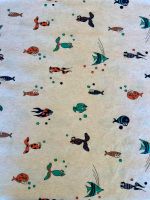 Jersey Stoff Fische