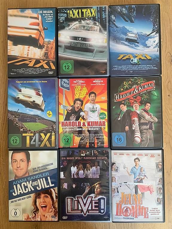 Tutti i DVDs: Verschiedene DVD?s – Usato da Langnau b. Reiden venduto da Bohna10 1