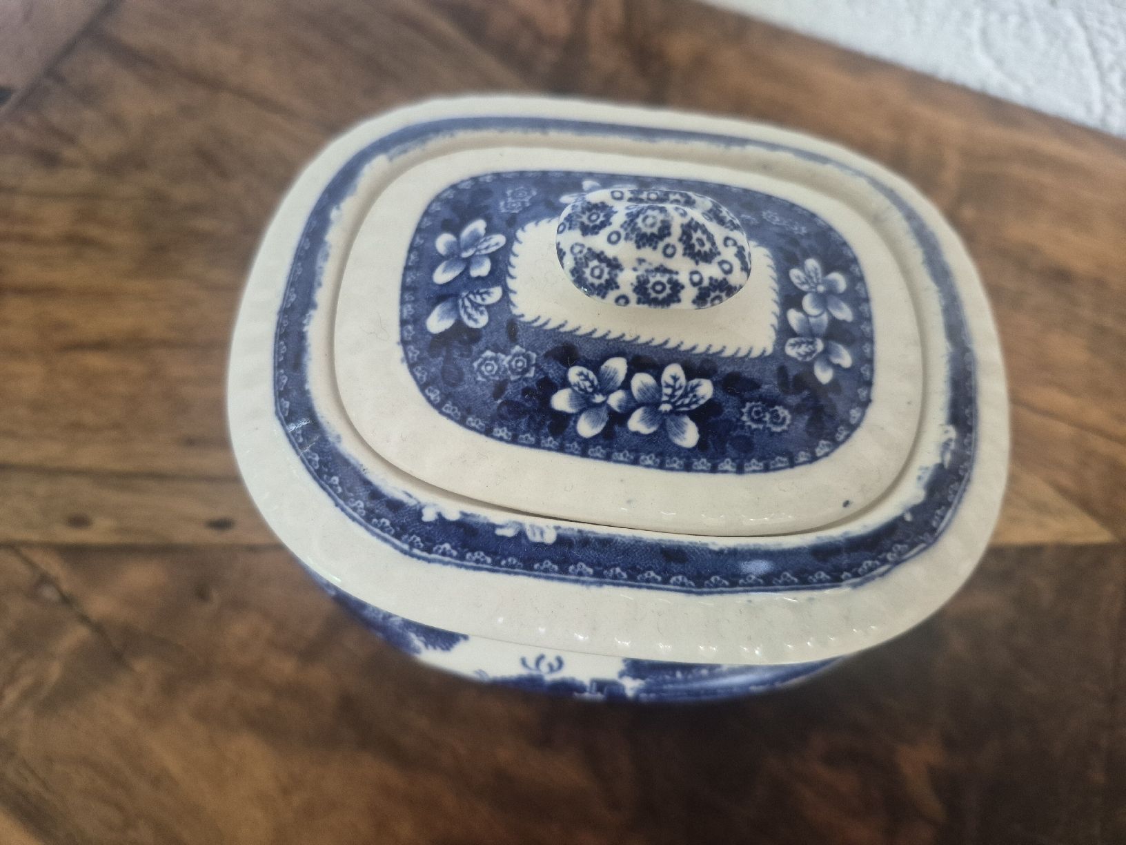 Zuccheriere: Dose Spode's Tower Copeland England blau-weiss 1851 – Usato da Frauenfeld venduto da mel_2gqy 1
