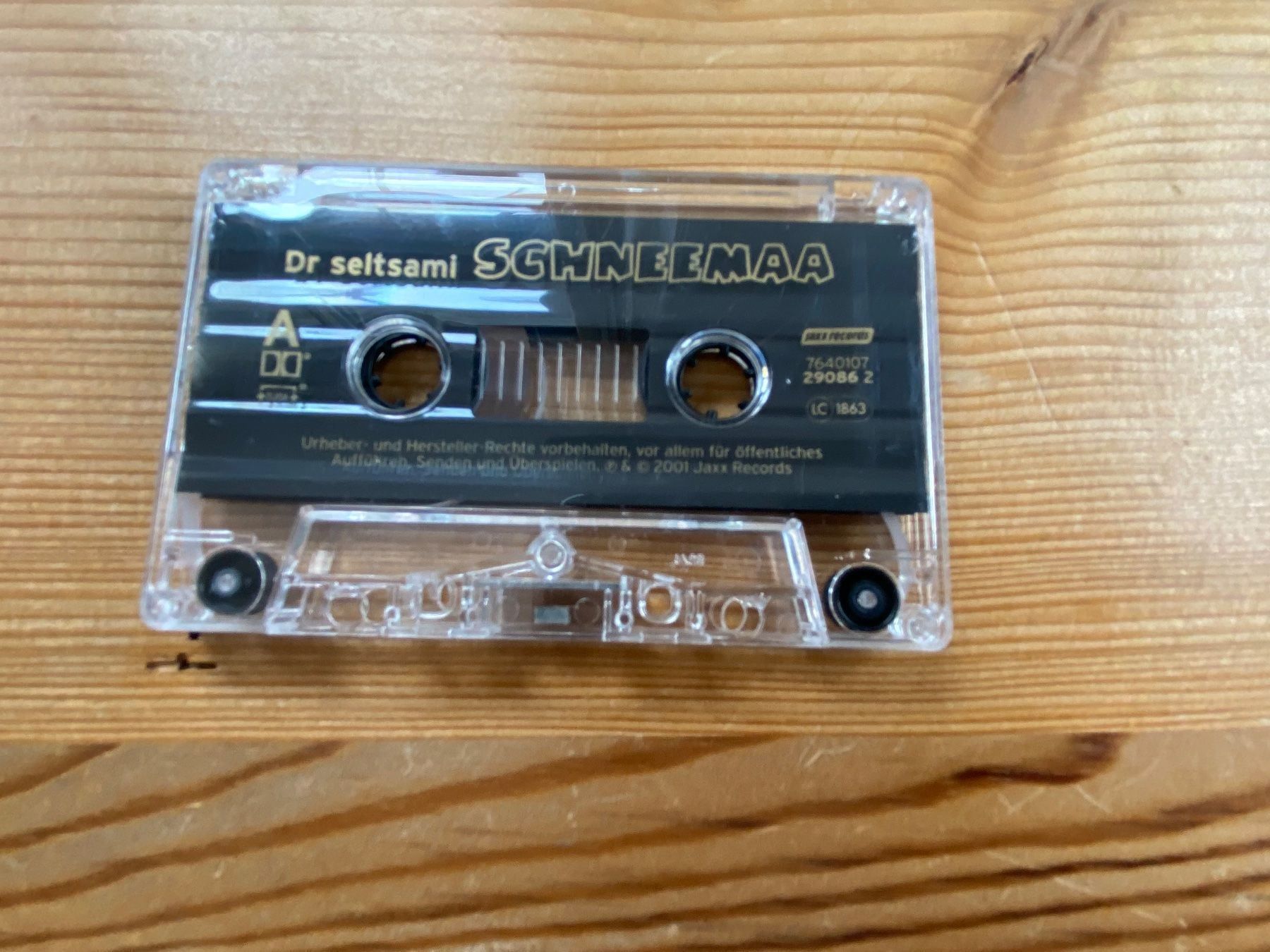 Musicassette: Kassette - De seltsami Schneemaa – Usato da St.Gallen venduto da kingsamas 2