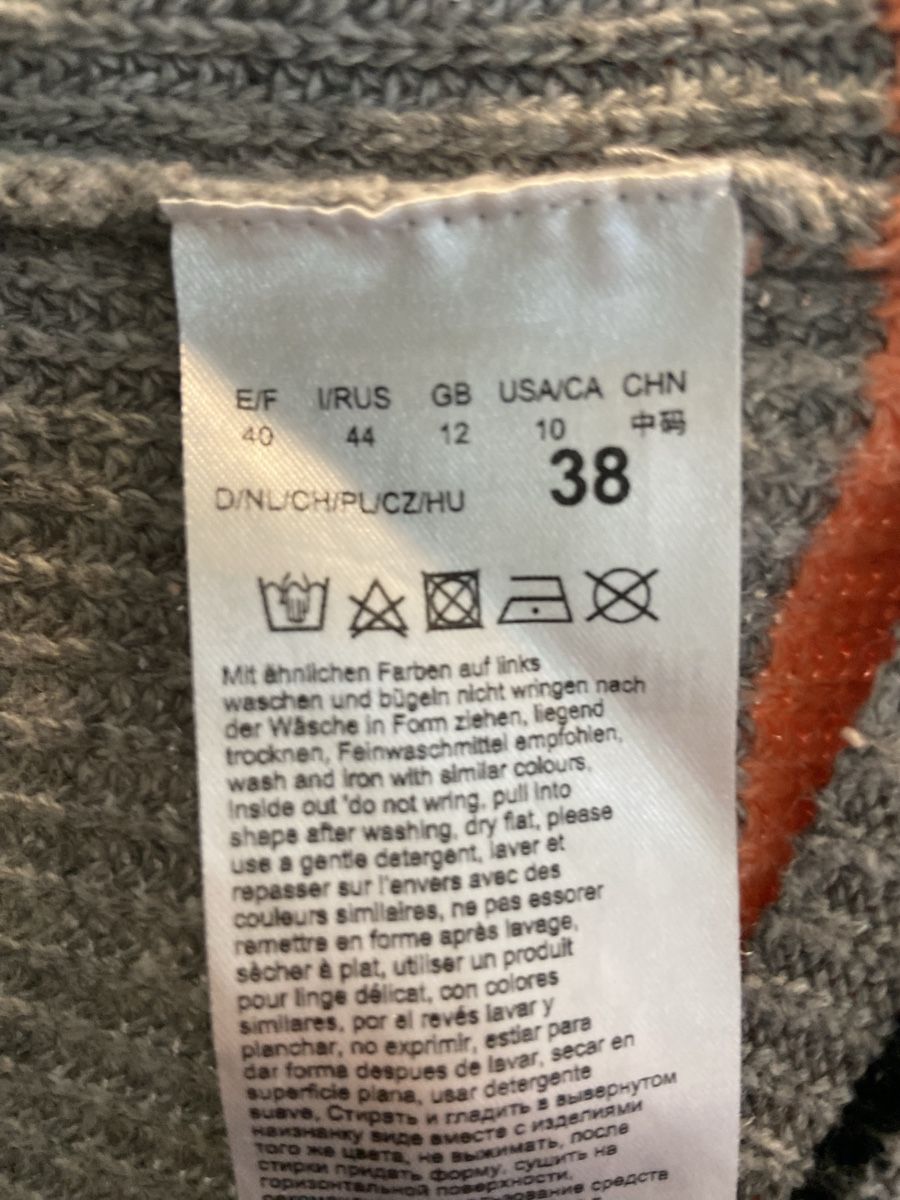 Maglioni & Felpe: Cartoon Strickpullover, Gr. 38, Grau/Orange, Top Zustand! – Usato da Brig venduto da jch_rq8z 4