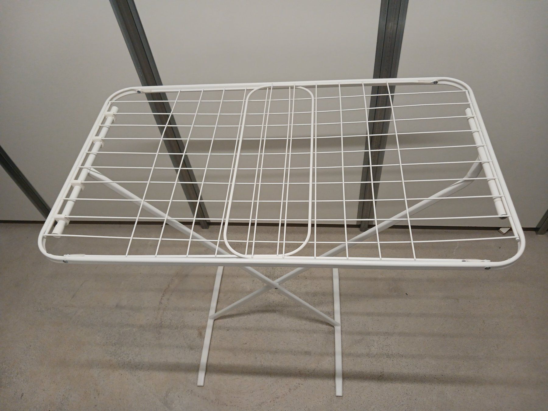 Stenditoi: Wäscheständer, metall, weiss, gross – Usato da Zürich venduto da Marco-2nd-hand