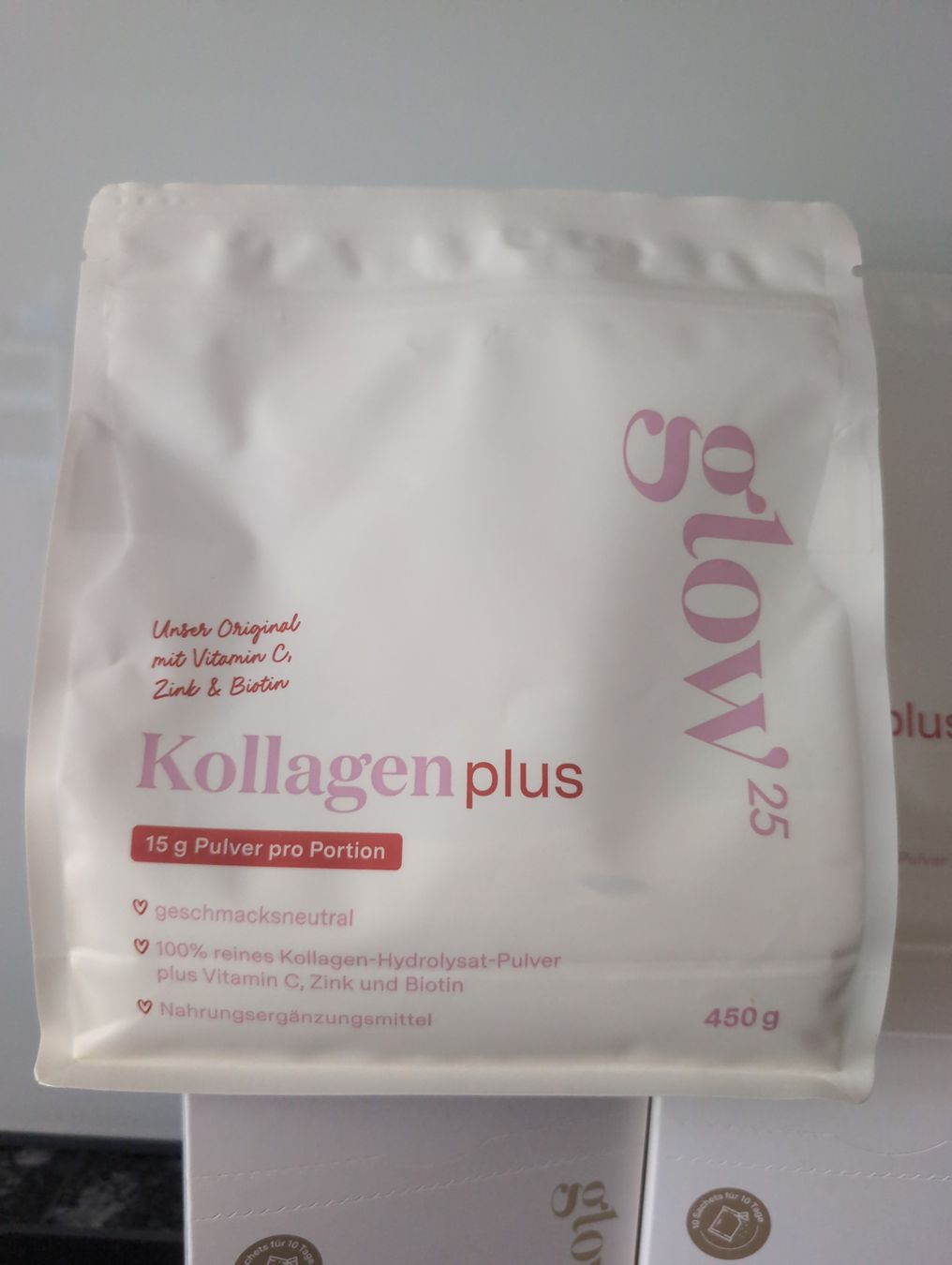 Lebensmittel & Spezialitäten: Glow25 Kollagen Pulver und Plus – Neu und originalverpackt aus Alberswil von __colafroeschli__ 3