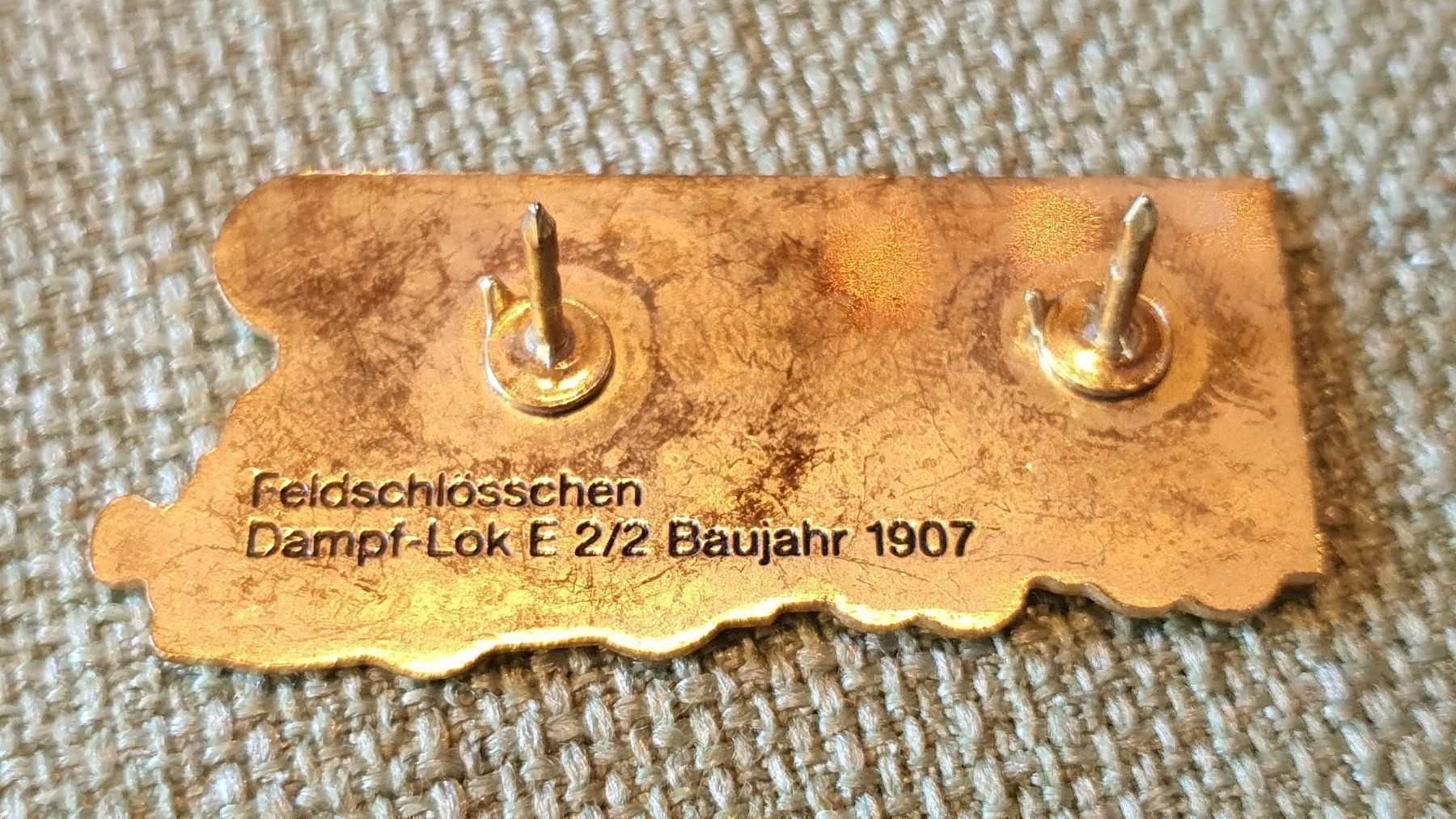 Modelleisenbahnen: I860 Feldschlösschen Dampf Lok E2/2 1907 – Gebraucht aus Reinach BL von Boston-Verkauf 1