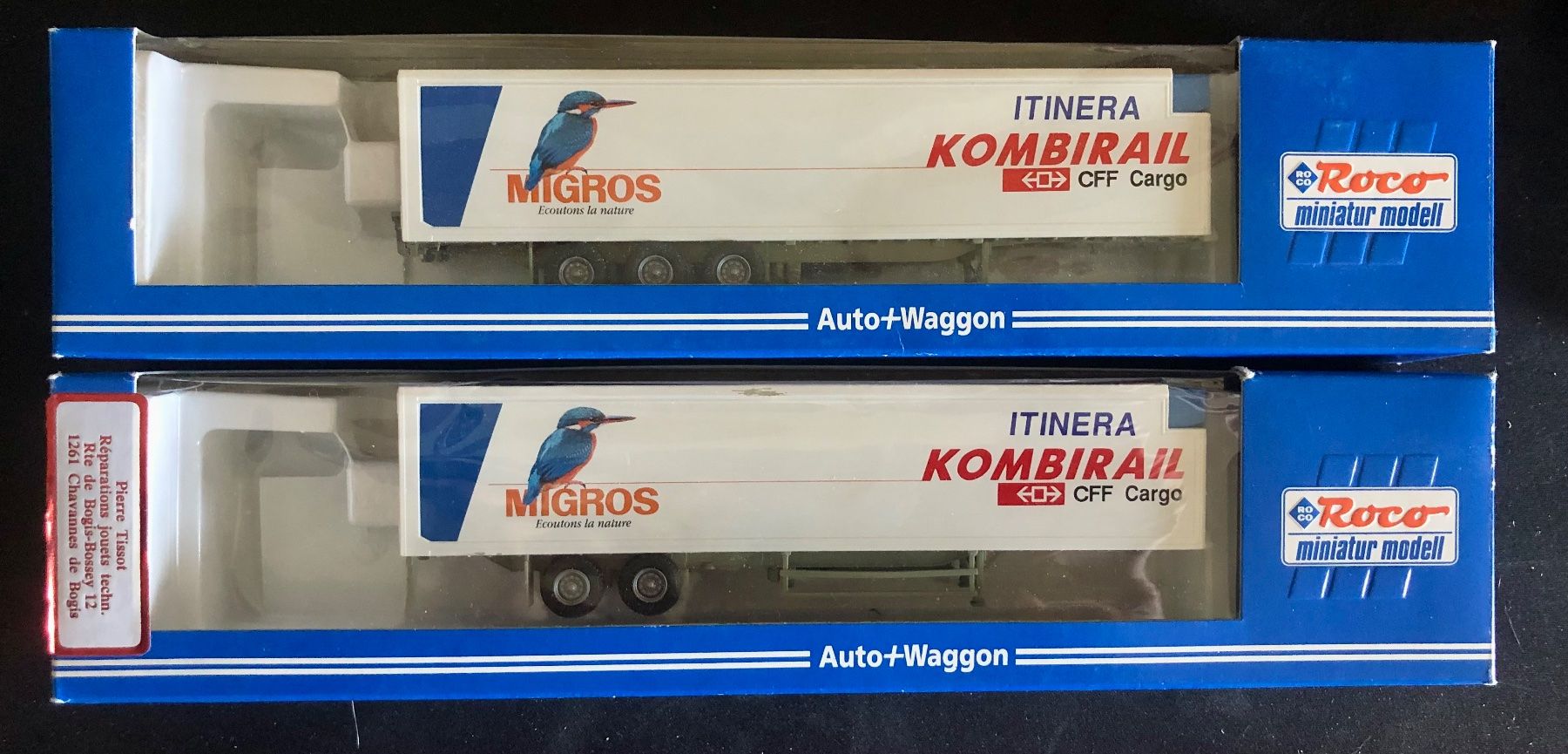 Roco Modellini di ferrovie: 2x KOMBIRAIL Roco 1913 – Usato da Epesses venduto da Digi-train