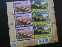 Gemeinschaftausgabe Thailand-Schweiz 2021 ** 6er Block postf