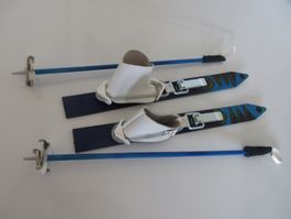 Puppen-Ski und Stöcke für Sasha Puppe + 1 Paar Puppenschuhe