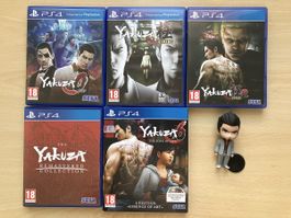Yakuza 0-6 (PS4) PAL-FR + Figurine Kazuma Kiryu