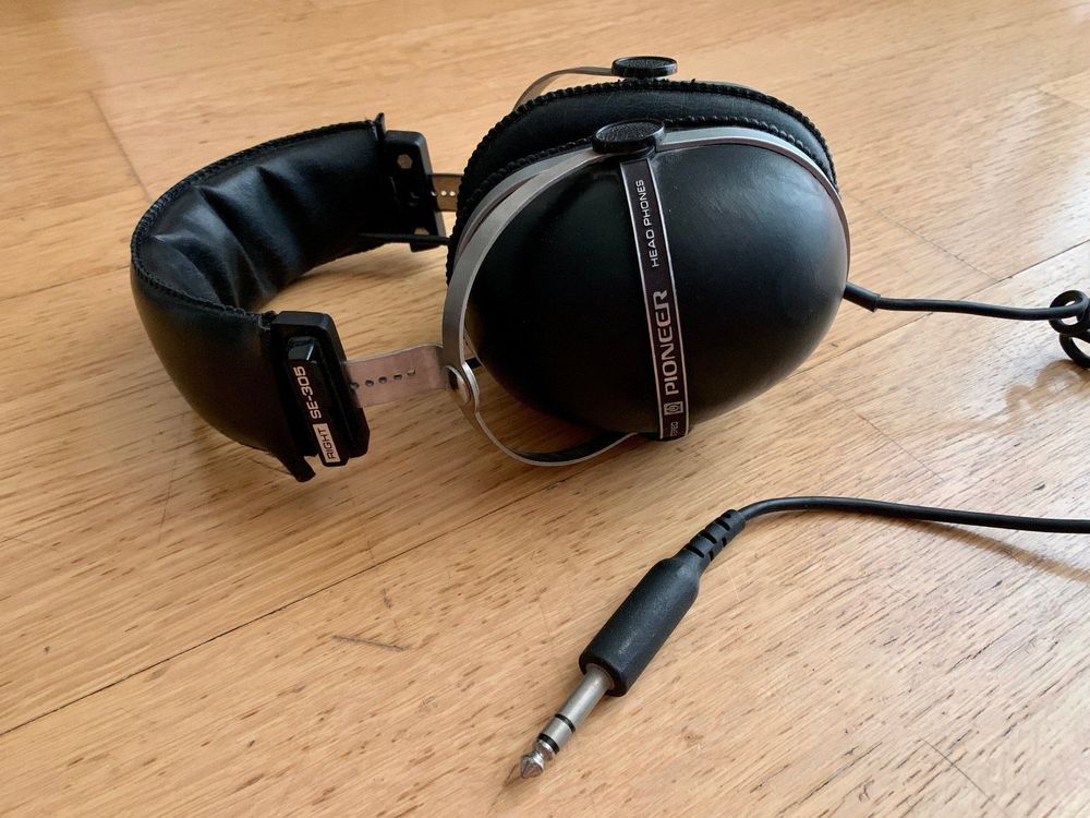 Pioneer SE-305 Seltener Kopfhörer aus den 70ern! (Usato) a