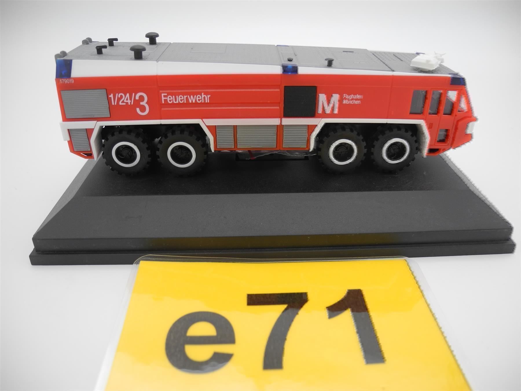 Modellini d'auto: Rosenbauer FW München, Nr. e71 – Nuovo e nell'imballaggio originale da Kottwil venduto da Crazyrolf 1