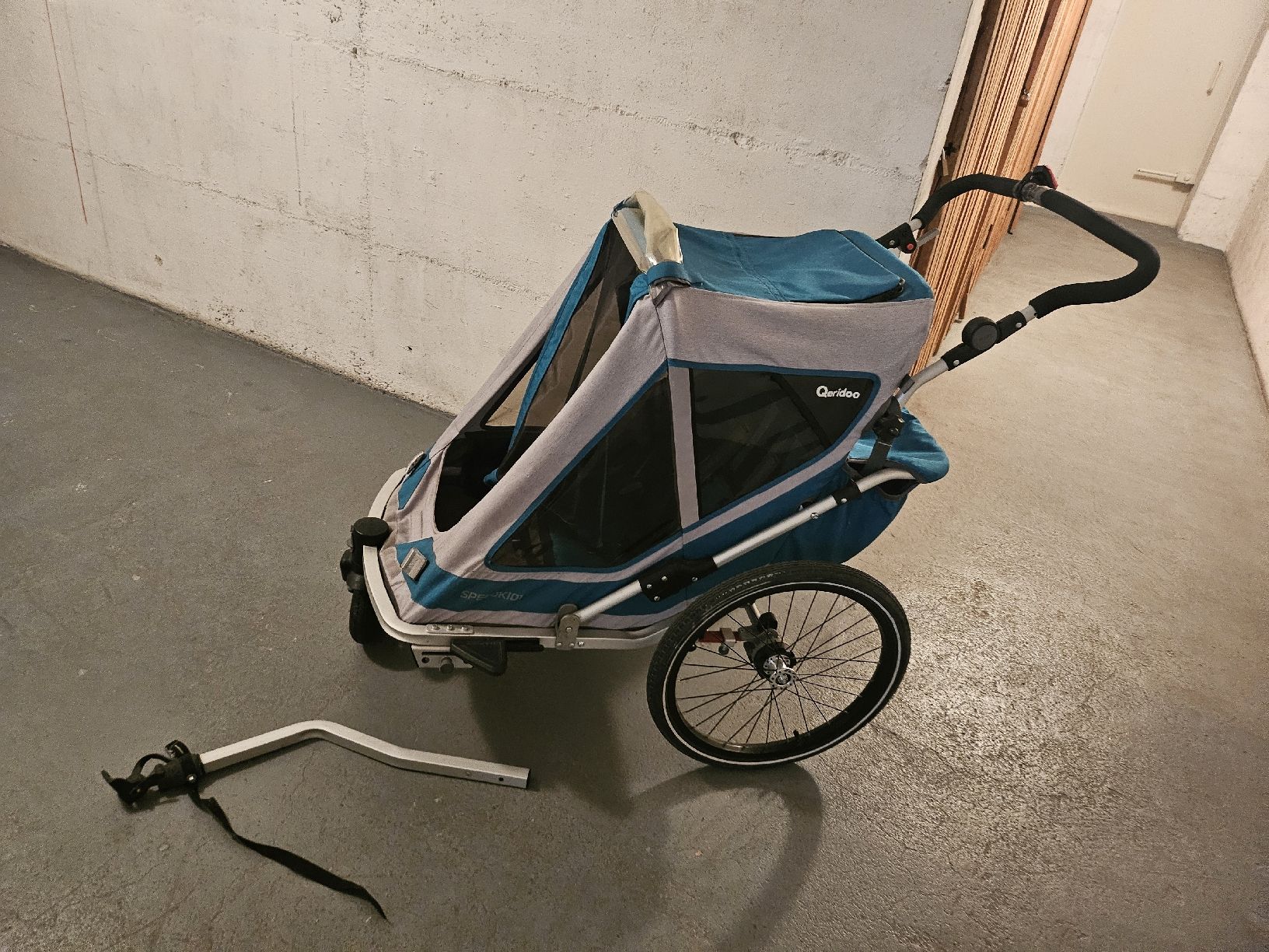 Qeridoo Rimorchi: Fahrrad Anhänger  – Usato da Degersheim venduto da wul_5vdb